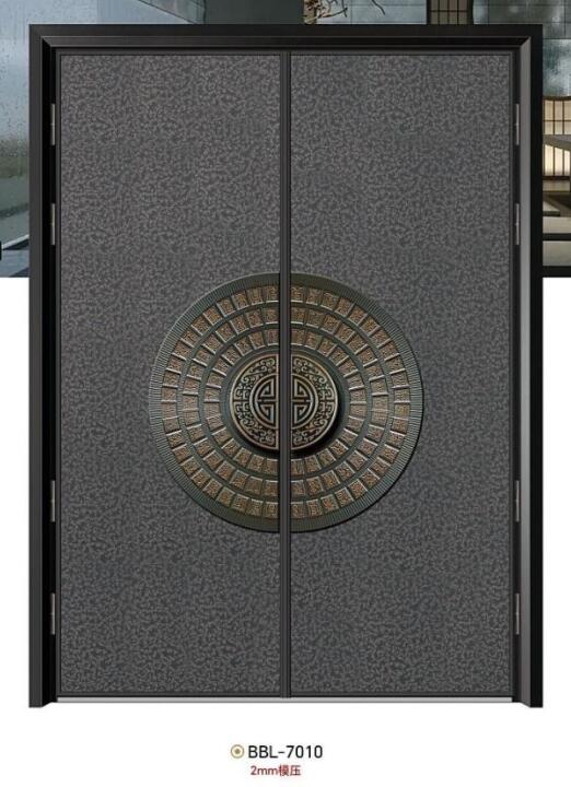 精雕鋁板門